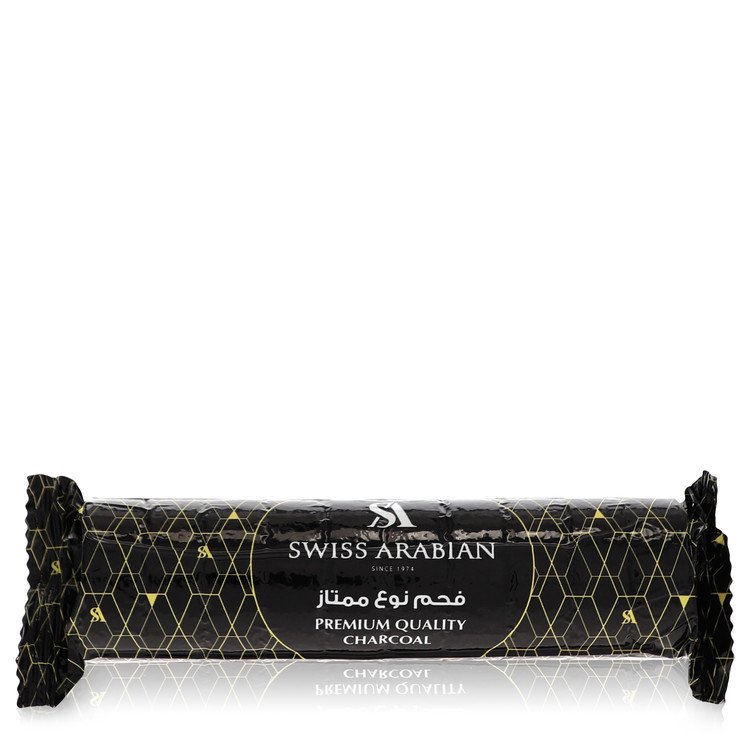 Swiss Arabian Premium Quality Charcoal by Swiss Arabian 10 pieces of Premium Charcoal Briquettes 33 mm Swiss Arabian Premium Quality Charcoal by Swiss Arabian 10 pieces of Premium Charcoal Briquettes 33 mm